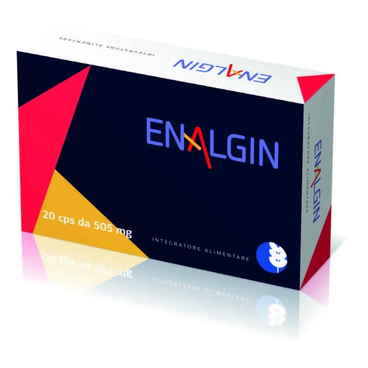 Enalgin Integratore Naturale Contro Infiammazioni e Dolore 20 capsule