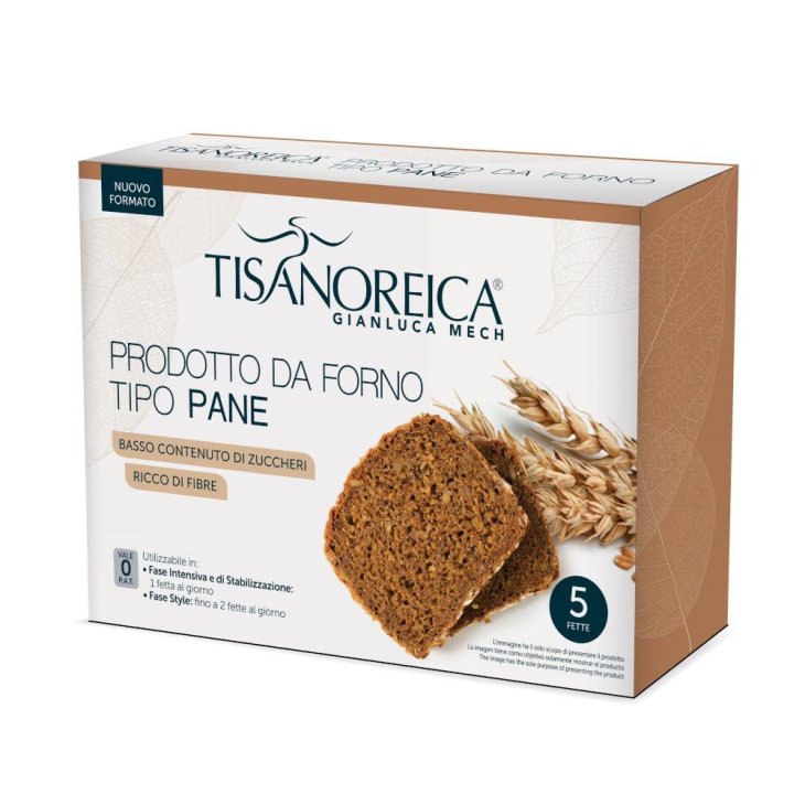 Tisanoreica Prodotto da Forno Tipo Pane Proteico 5x50gr