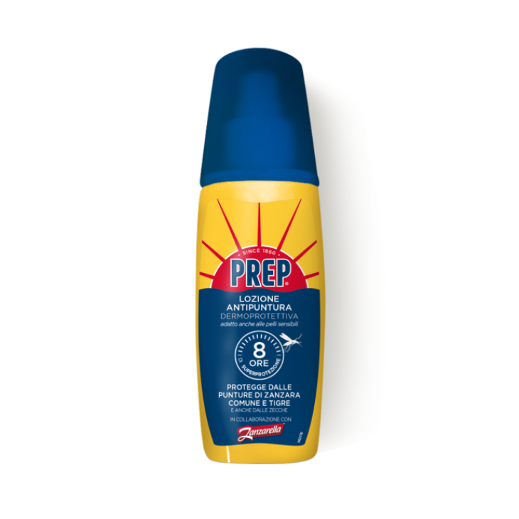 Prep Lozione Antipuntura Dermoprotettiva Contro le Zanzare 100 ml