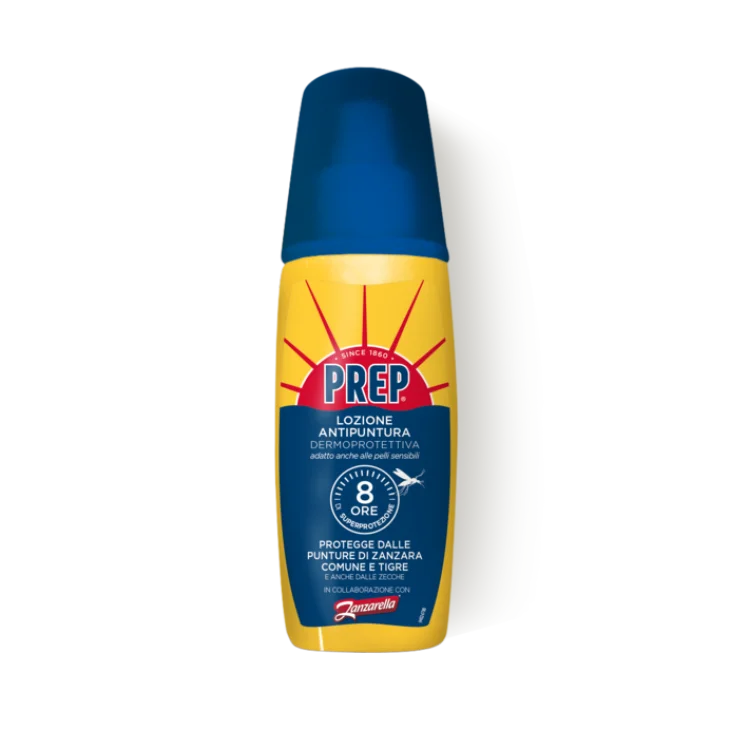 Prep Lozione Antipuntura Dermoprotettiva Contro le Zanzare 100 ml