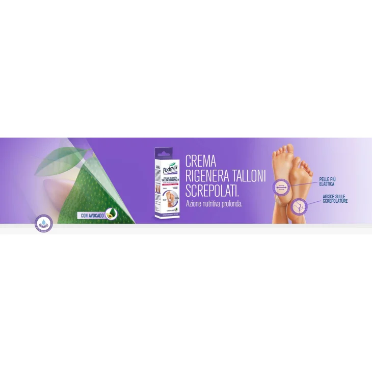 Podovis Crema Rigenerante Talloni Screpolati Plus 75 ml