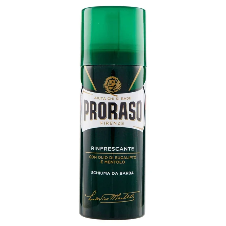 Proraso Schiuma Barba Rinfrescante Eucalipto e Mentolo 50 ml
