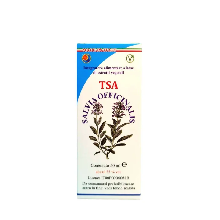 Herboplanet Tsa Salvia Officinalis Integratore Naturale per la Menopausa 50 ml