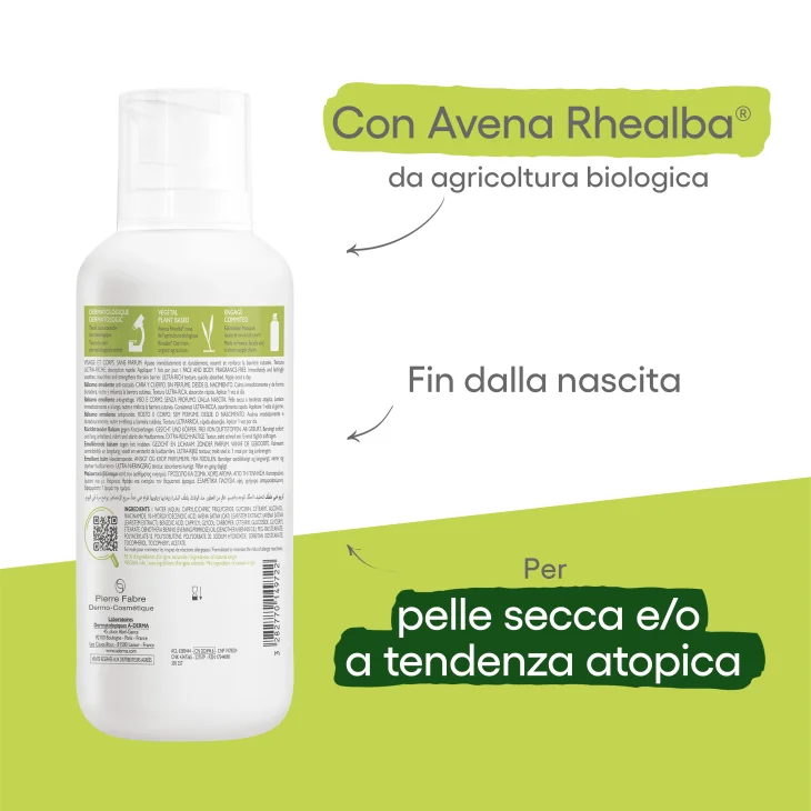 A-Derma Exomega Control Balsamo Emolliente Anti Prurito 400 ml