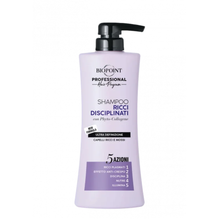 Biopoint Professional Hair Shampoo disciplinante dei capelli ricci 400 ml