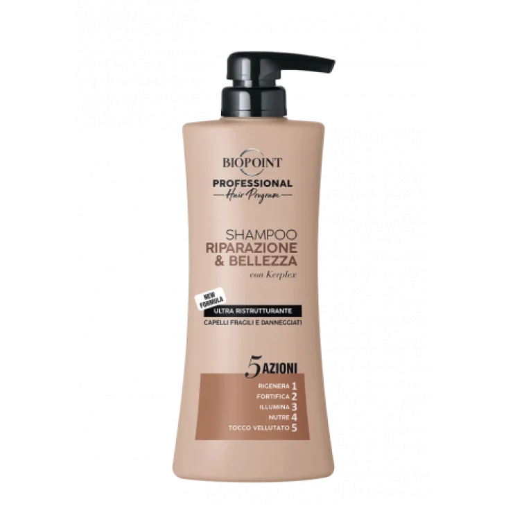 Biopoint Professional Hair Shampoo per riparazione e bellezza 400 ml
