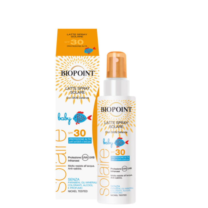 Biopoint Solaire Baby Solare Pediatrico Spf30+ 150 ml
