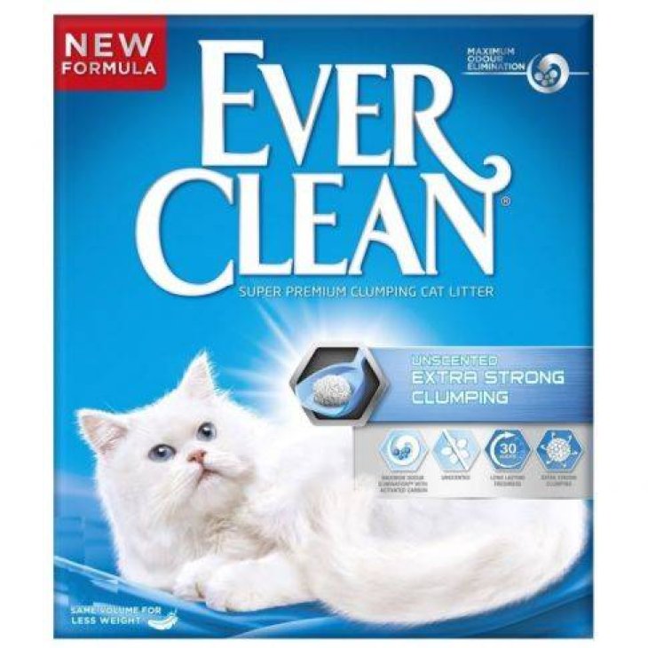 Ever Clean Extra Strong Unscented Lettiera per Gatti 6 l