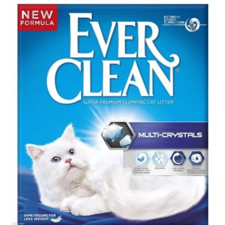 Ever Clean Multi-Crystals Lettiera Gatti con Urina Forte 6 l