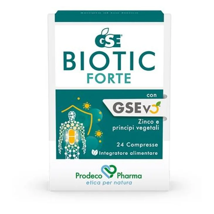 GSE Biotic Forte Integratore per le Difese Immunitarie 24 compresse