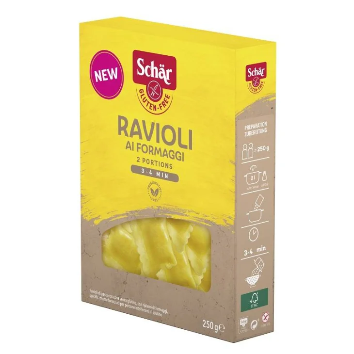 Schar Ravioli Ai Formaggi 250 G