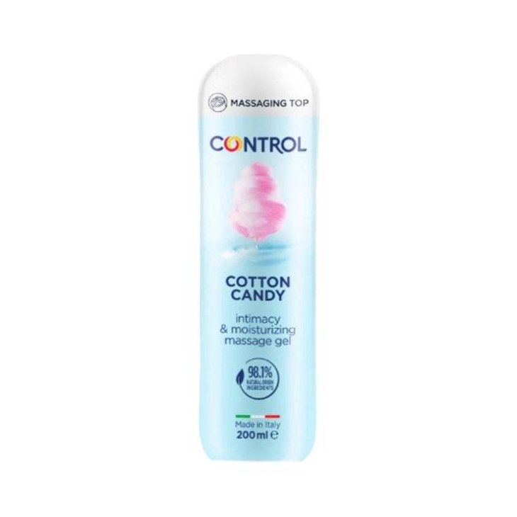 Control Cotton Candy Massage Gel intimo 3 in 1 200 ml