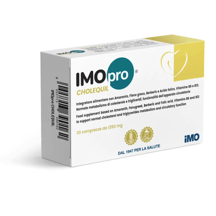 Imopro Cholequil Integratore per il Colesterolo 30 compresse