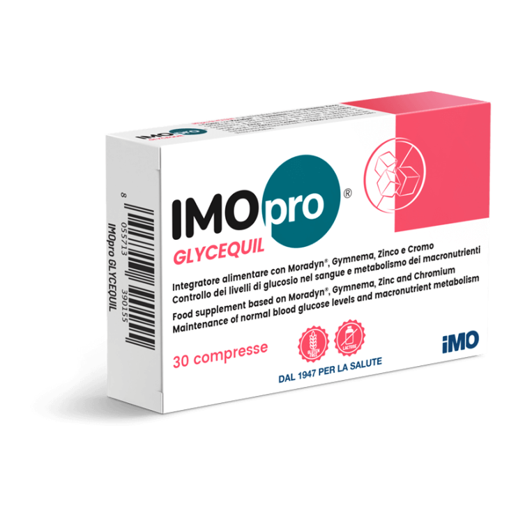 Imopro Glycequil Integratore Alimentare per la Glicemia 30 compresse