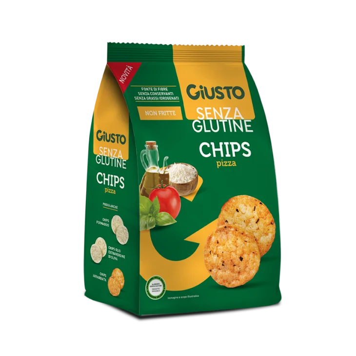 Giusto Chips Senza Glutine Gusto Pizza 40g