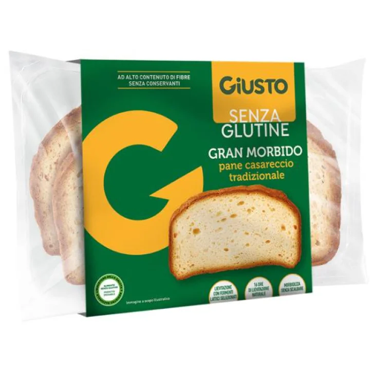 Giusto Gran Morbido Pane Casareccio Tradizionale Senza Glutine 200 g