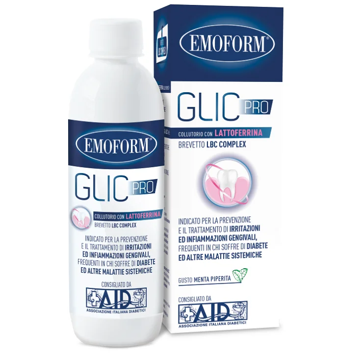 Emoform Glic Pro Collutorio Trattamento Irritazioni Gengivali 300 ml