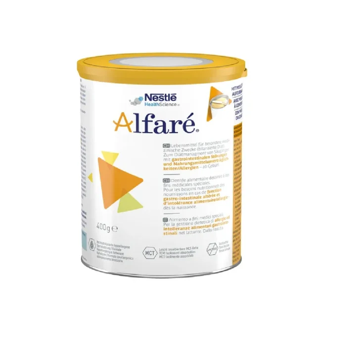 Nestlé Health Alfarè Alimento a Fini Medici Speciali in Polvere per Neonati 400 g