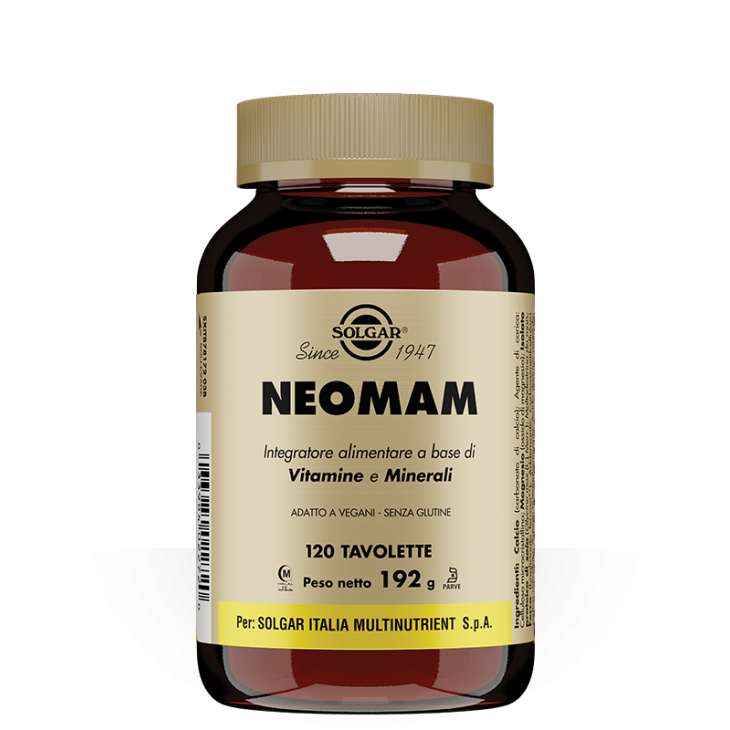 Solgar Neomam Integratore per Gravidanza e Allattamento 120 tavolette