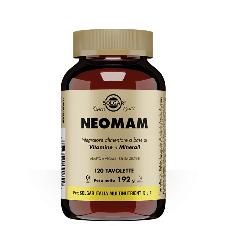Solgar Neomam Integratore per Gravidanza e Allattamento 120 tavolette
