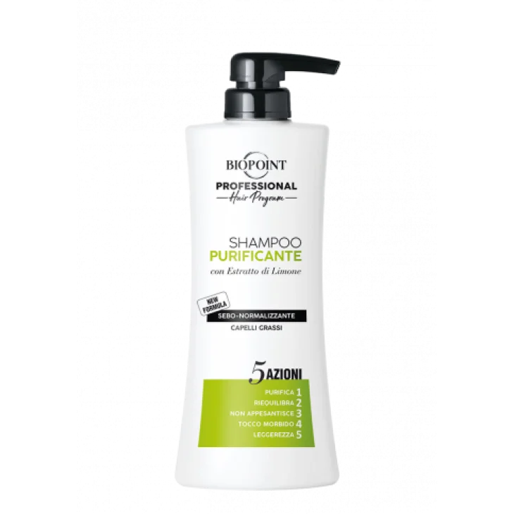 Biopoint Professional Hair 5 Azioni Shampoo purificante 400 ml