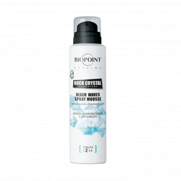 Biopoint Rock Crystal Spray mousse anticrespo volumizzante 150 ml