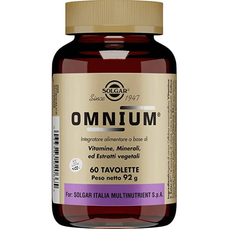 Solgar Omnium Integratore Anti-Stress 60 tavolette