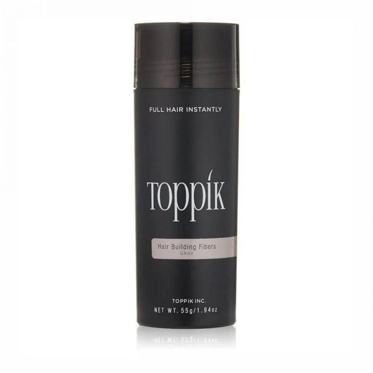 Toppik Hair Building Fibers Gray Fibre di Cheratina per Capelli 55 g