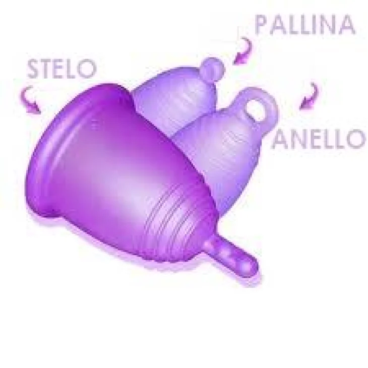 Meluna Coppetta Mestruale Soft Misura M 1 pezzo