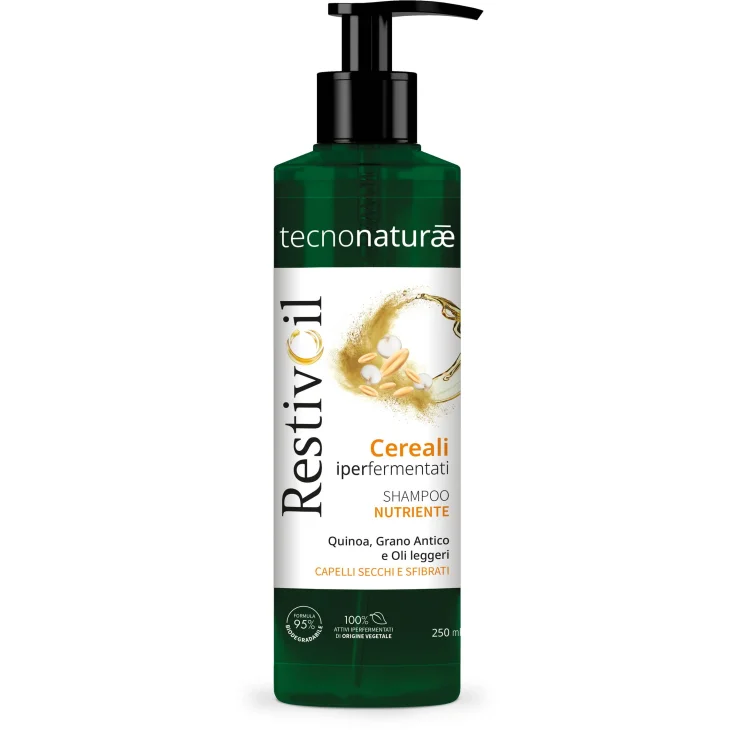 Restivoil Tecnonaturae Shampoo Nutriente per Capelli Secchi e Sfibrati 250 ml