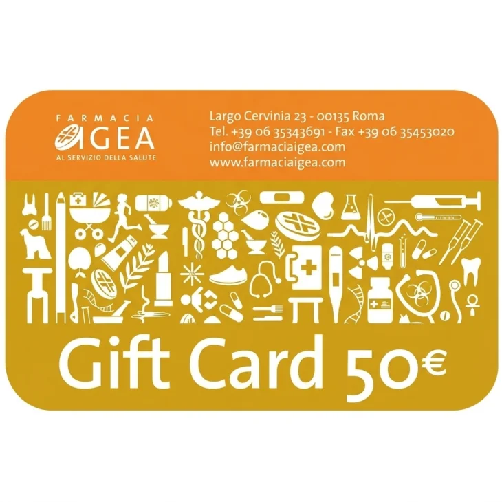 Gift Card Farmacia Igea - Buono Regalo 50 euro Gift Card Farmacia Igea - Buono Regalo 50 euro