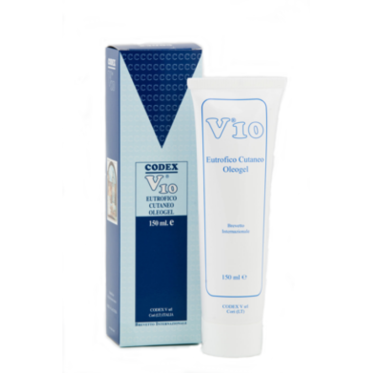 Codex V10 Oleogel trofico anti-invecchiamento di cute e mucose 150 ml
