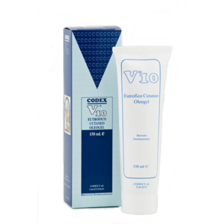 Codex V10 Oleogel trofico anti-invecchiamento di cute e mucose 150 ml