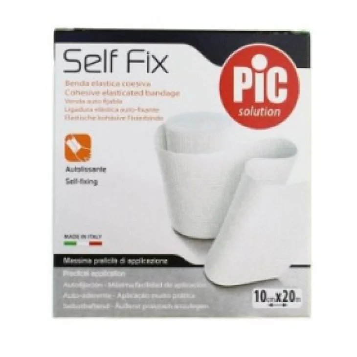 Pic Self Fix Benda Elastica di Fissaggio cm 10x20 m