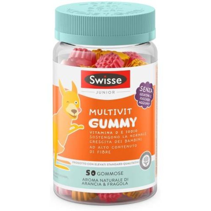 Swisse Junior Multivit Gummy Multivitaminico per Bambini 50 gommose