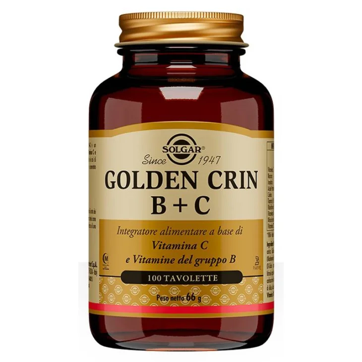 Solgar Golden Crin B+C Integratore per Capelli 100 tavolette