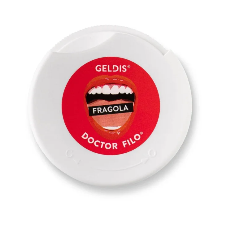 Geldis Doctor Filo Interdentale Espandibile Gusto Fragola 1 pezzo