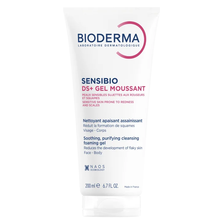 Bioderma Sensibio DS + Gel Anti-Desquamazione e Anti-Rossore 200 ml
