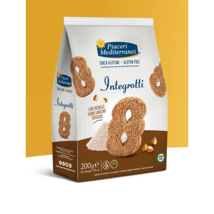 Piaceri Mediterranei Integrotti Biscotti Integralibi 200 g