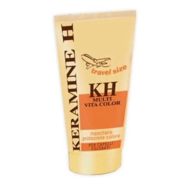 Keramine H Multi Vita Color Maschera Capelli Protezione Colore 75 ml Travel Size