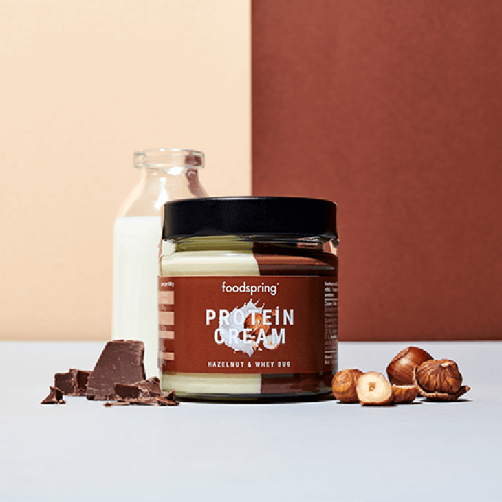 Foodspring Crema Proteica Duo Nocciole e Proteine 200 g