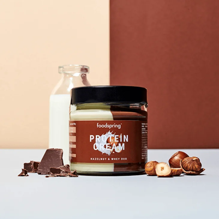 Foodspring Crema Proteica Duo Nocciole e Proteine 200 g