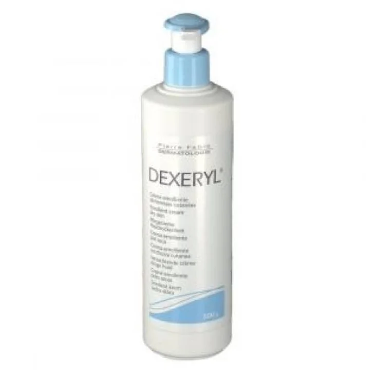 Pierre Fabre Dexeryl con Pompa Crema Idratante Protettiva Pelle Secca 500 g