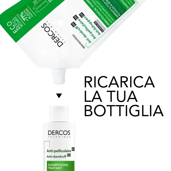 Vichy Dercos Shampoo Anti-forfora Eco Ricarica 500 ml