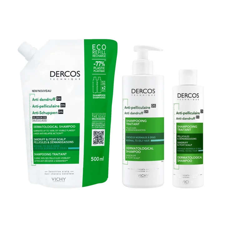 Vichy Dercos Shampoo Anti-forfora Eco Ricarica 500 ml