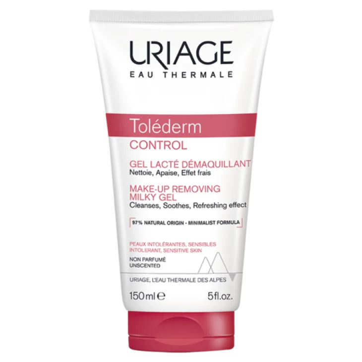 Uriage Tolederm Control Gel Demaquillant Gel detergente Latteo 150 ml