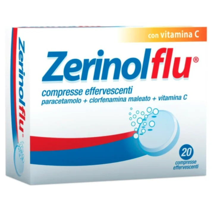 Zerinolflu Per il Trattamento Dei Sintomi Influenzali 20 compresse