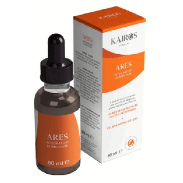 Kairos Ares Integratore Alimentare per Eliminare i Gas 60 ml