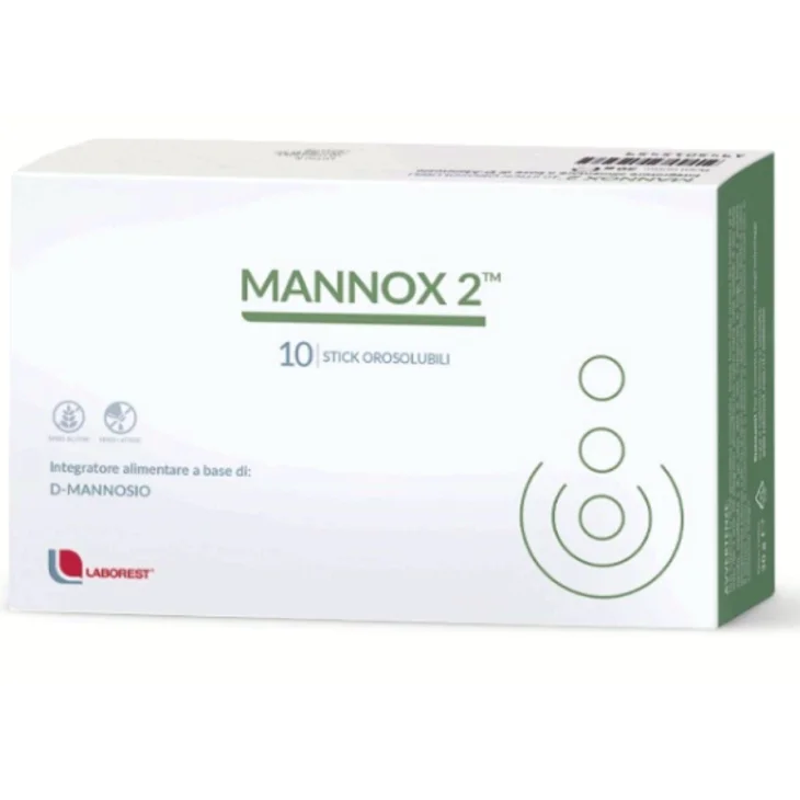 Mannox 2 Integratore Alimentare Per le Vie Urinarie 10 stick
