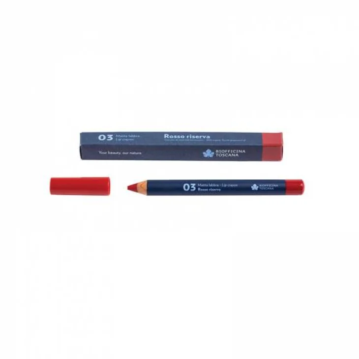 Biofficina Toscana Matita Labbra Colore Rosso Riserva 3 g